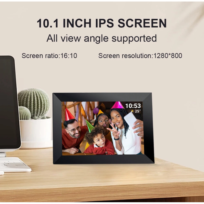 Digital Photo Frame Wifi - Wireless 10.1 Inches Digital Frames Photo