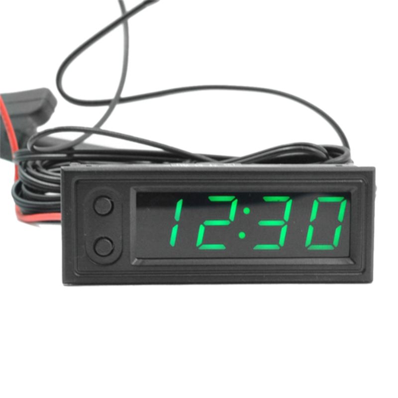 Electronics Gadgets For Car - Car Clock Universal Automotive Digital Clock