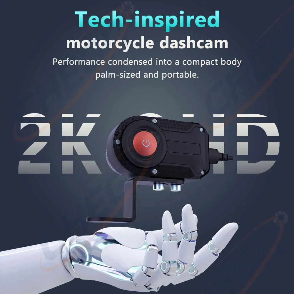 Motorcycle DVR 2K HD WiFi With - огляд і ціна Compact Camera Mirrorless