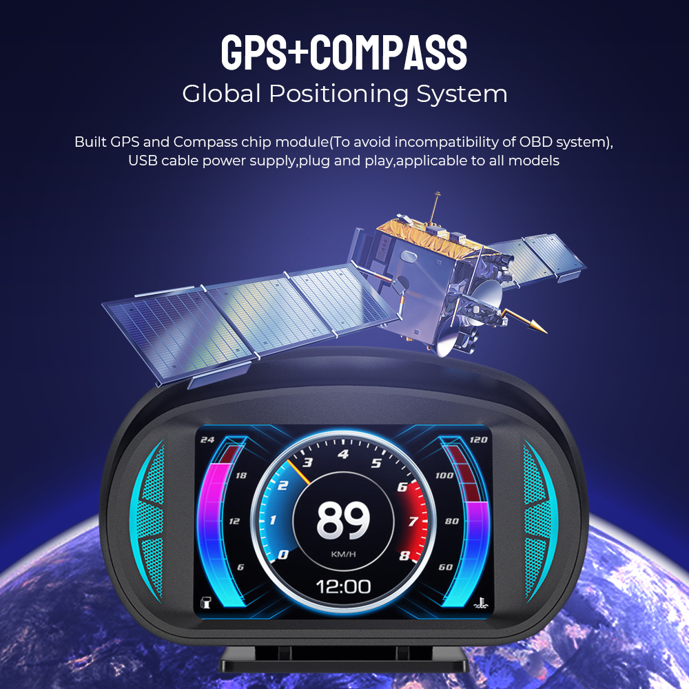 P2 OBD2 HUD Car Head Up Displa - огляд і ціна Electronics Gadgets For Car