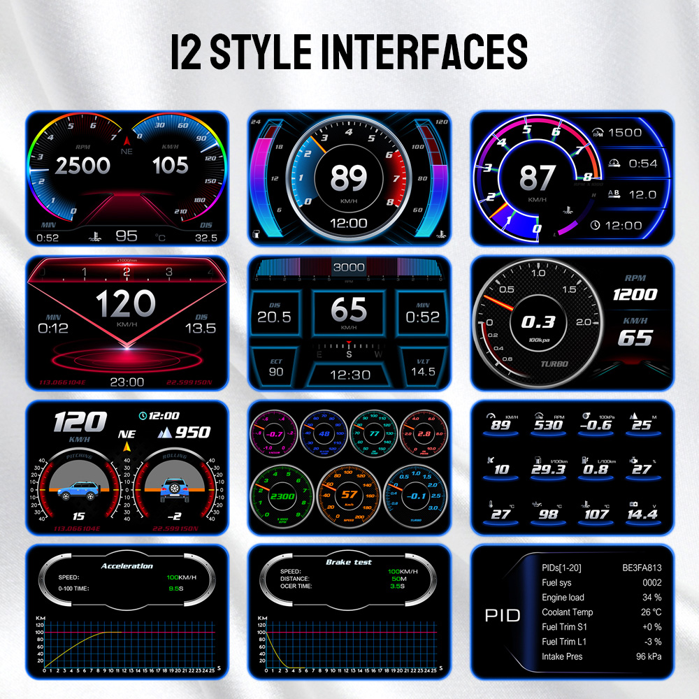 P2 OBD2 HUD Car Head Up Displa - огляд і ціна Electronics Gadgets For Car