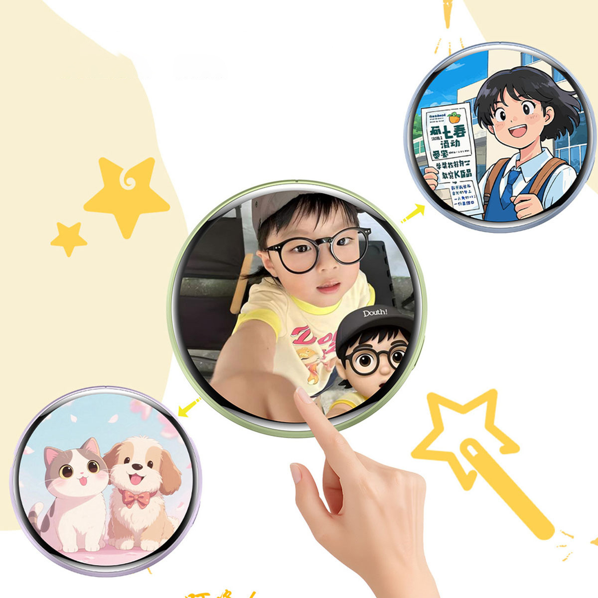Anime E-Badge Display Pin Dyna - огляд і ціна Modern Electronics Gadgets