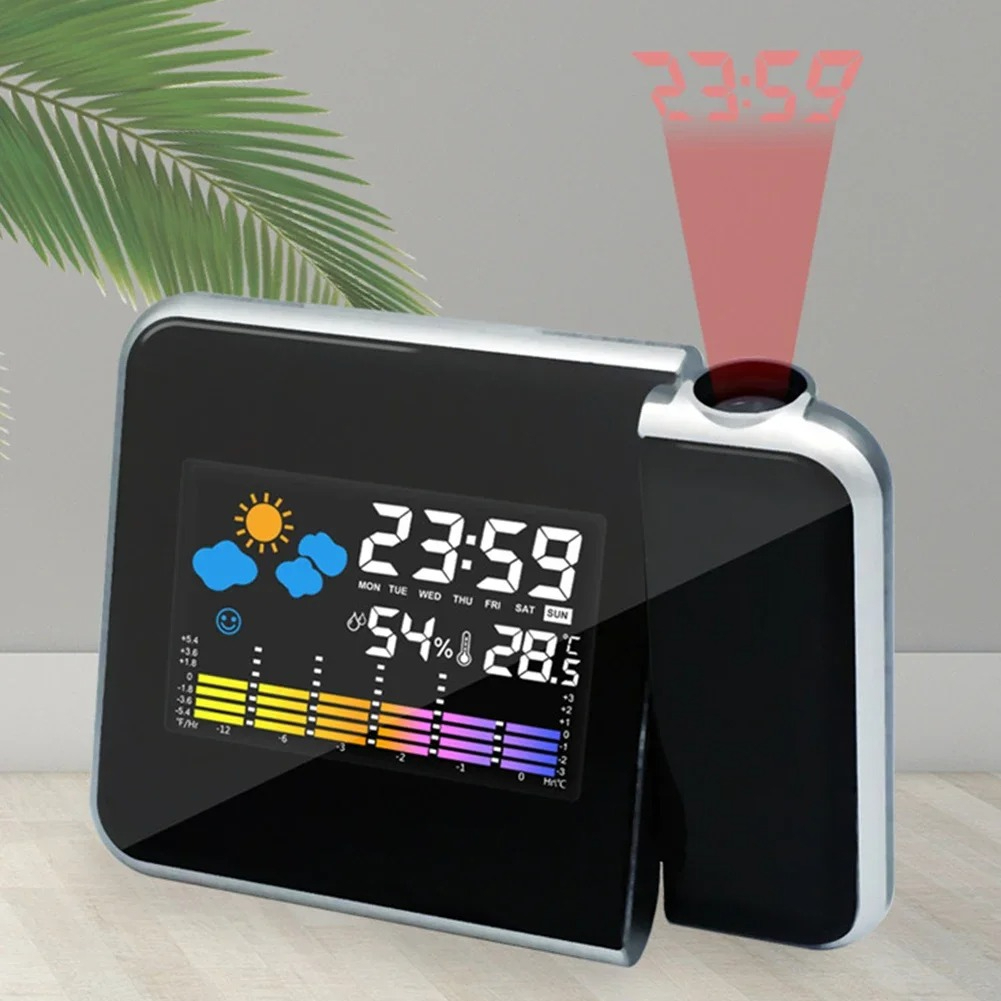 LED Rotating Projection Alarm  - огляд і ціна Modern Electronics Gadgets