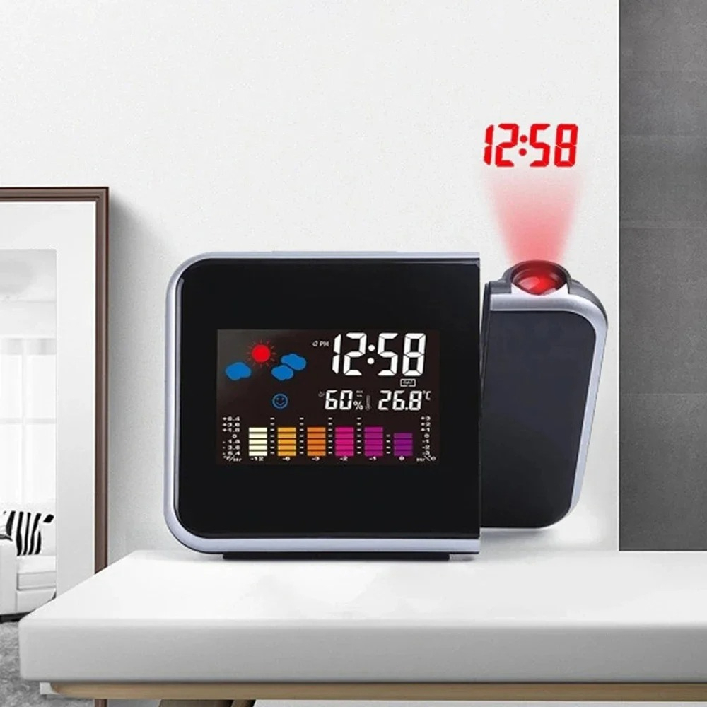LED Rotating Projection Alarm  - огляд і ціна Modern Electronics Gadgets