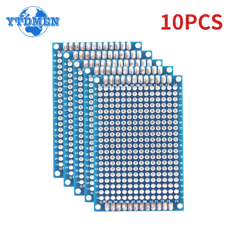 10PCS 4x6cm Double Side PCB Bo - огляд і ціна Diy Electronics Gadgets
