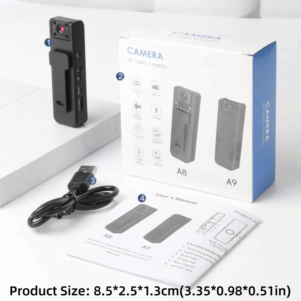 1080P HD A9 Mini Handheld Came - огляд і ціна Compact Camera Mirrorless