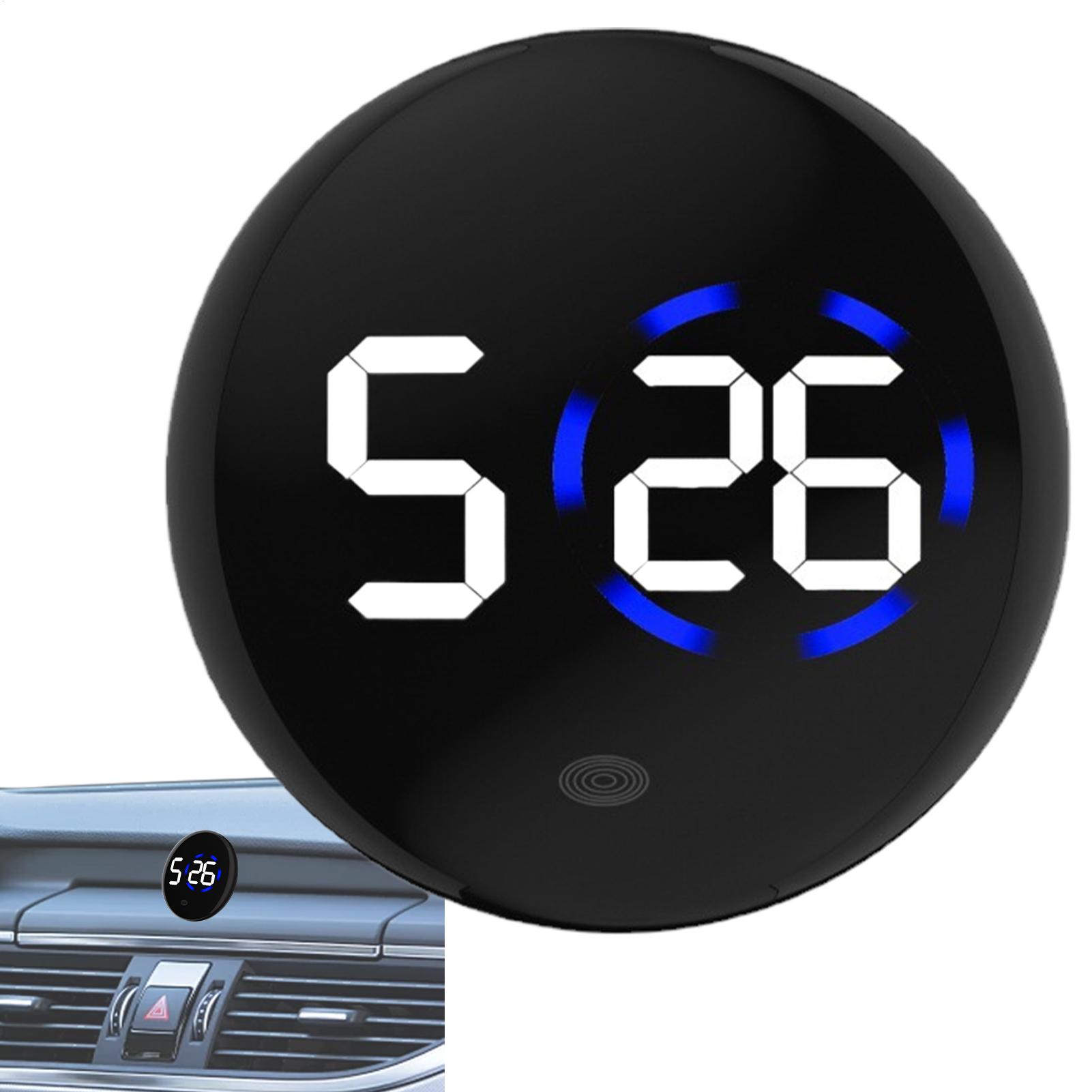 Fashionable Car LED Clock Touc - огляд і ціна Electronics Gadgets For Car