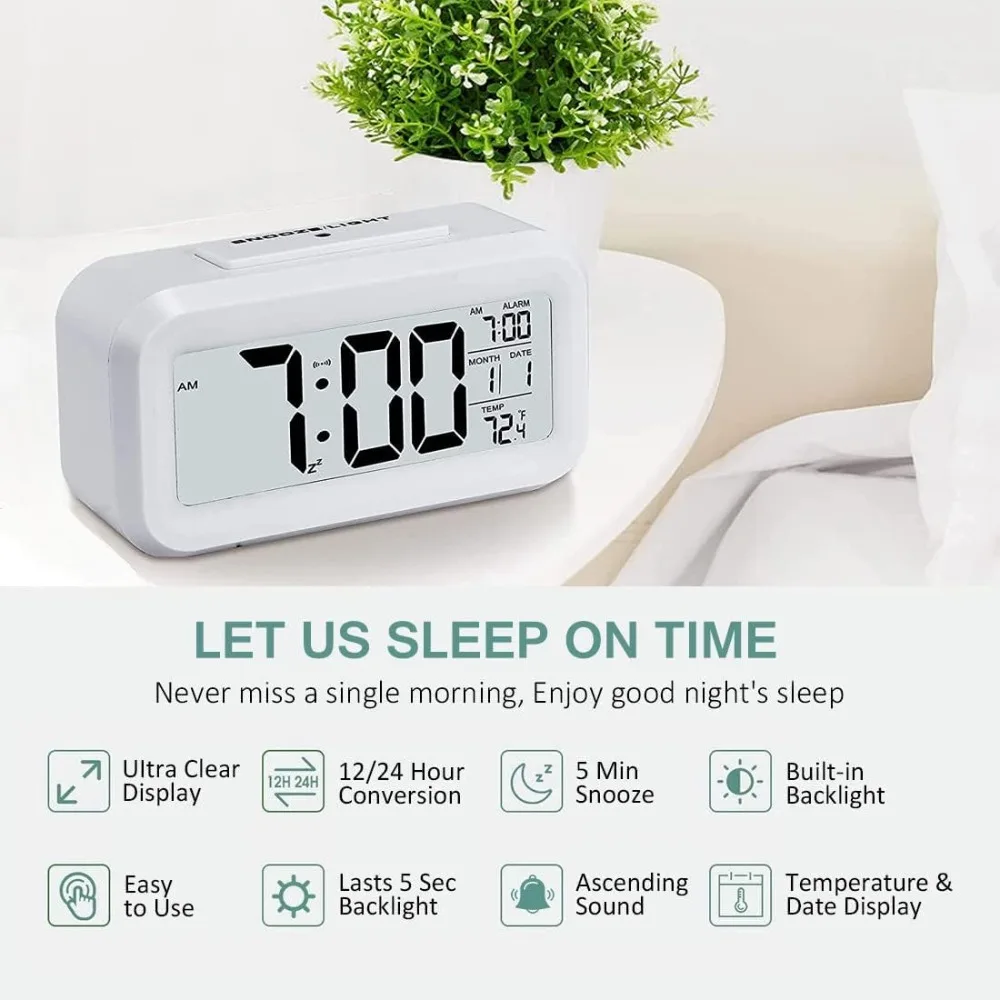 LED Electronic Digital Alarm C - огляд і ціна Modern Electronics Gadgets
