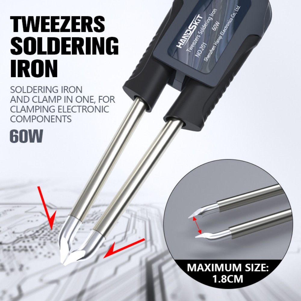 T12 Soldering Tweezer Handle – - огляд і ціна Electronics And Gadgets
