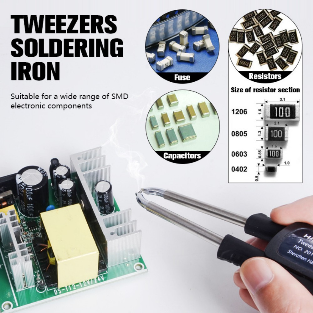 T12 Soldering Tweezer Handle – - огляд і ціна Electronics And Gadgets