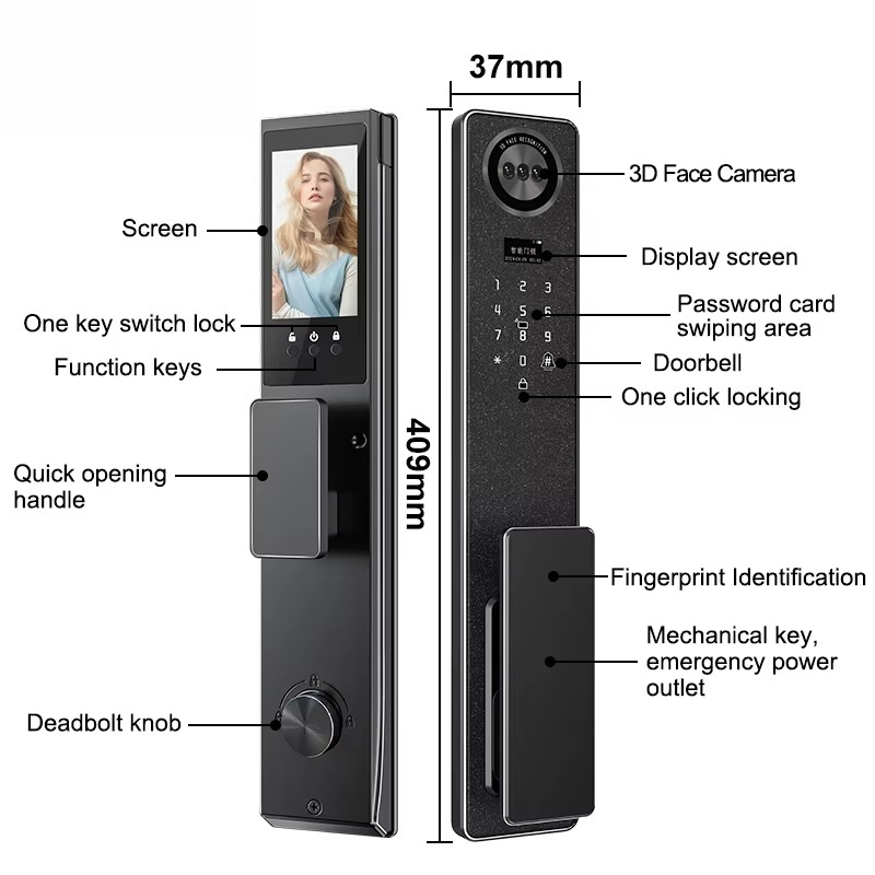 Tuya WiFi Smart Door Lock, Hom - огляд і ціна Electronics For Home