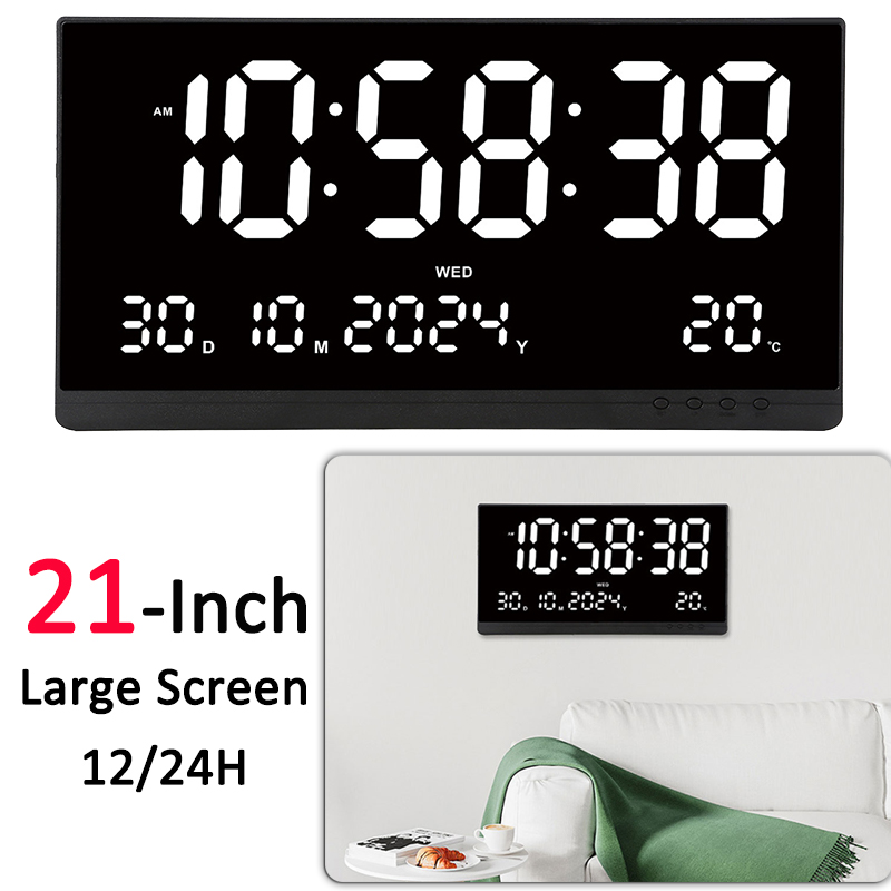 21 Inch Large Digital Wall Clo - огляд і ціна Modern Electronics Gadgets