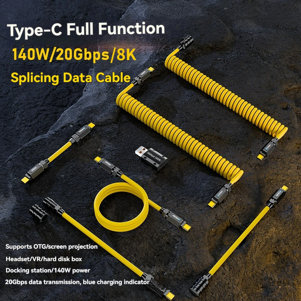 7in1 USB C Geek Data Cable DIY - огляд і ціна Diy Electronics Gadgets