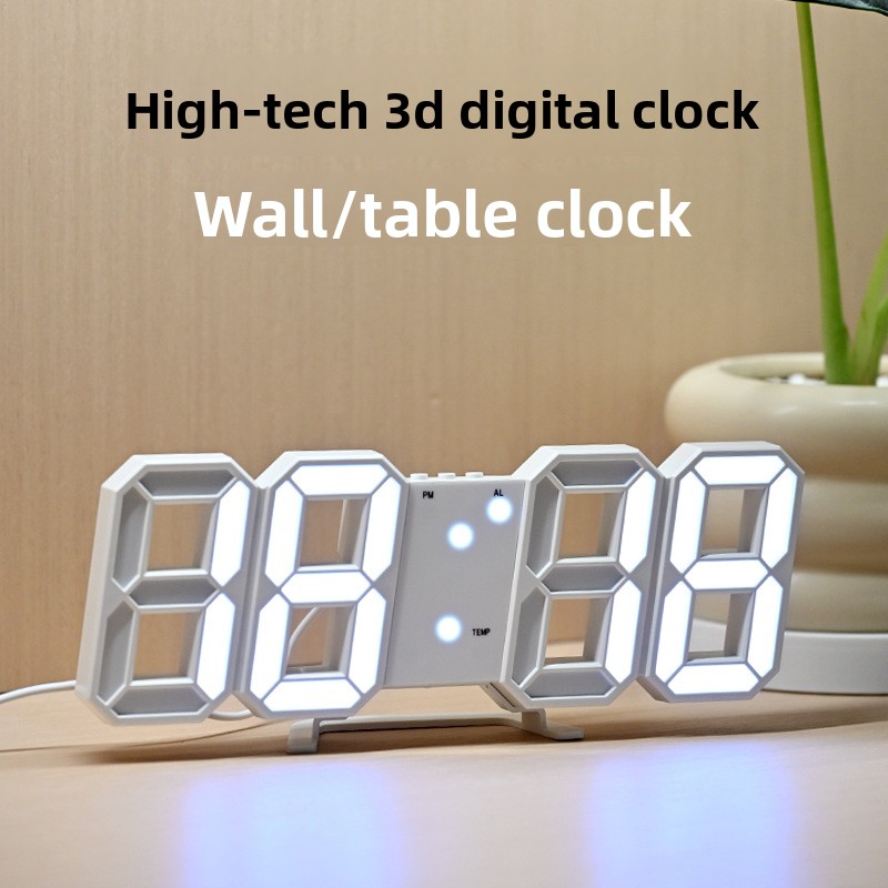 3D LED Digital Clock Luminous  - огляд і ціна Modern Electronics Gadgets
