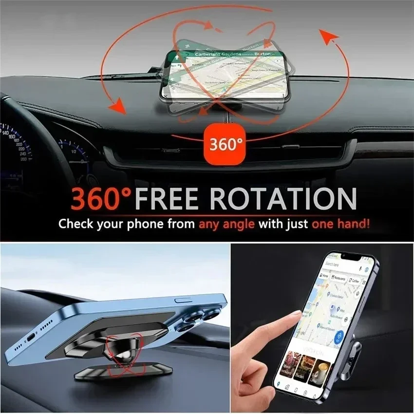 360° Magnetic Car Phone Holder - огляд і ціна Useful Electronic Gadgets