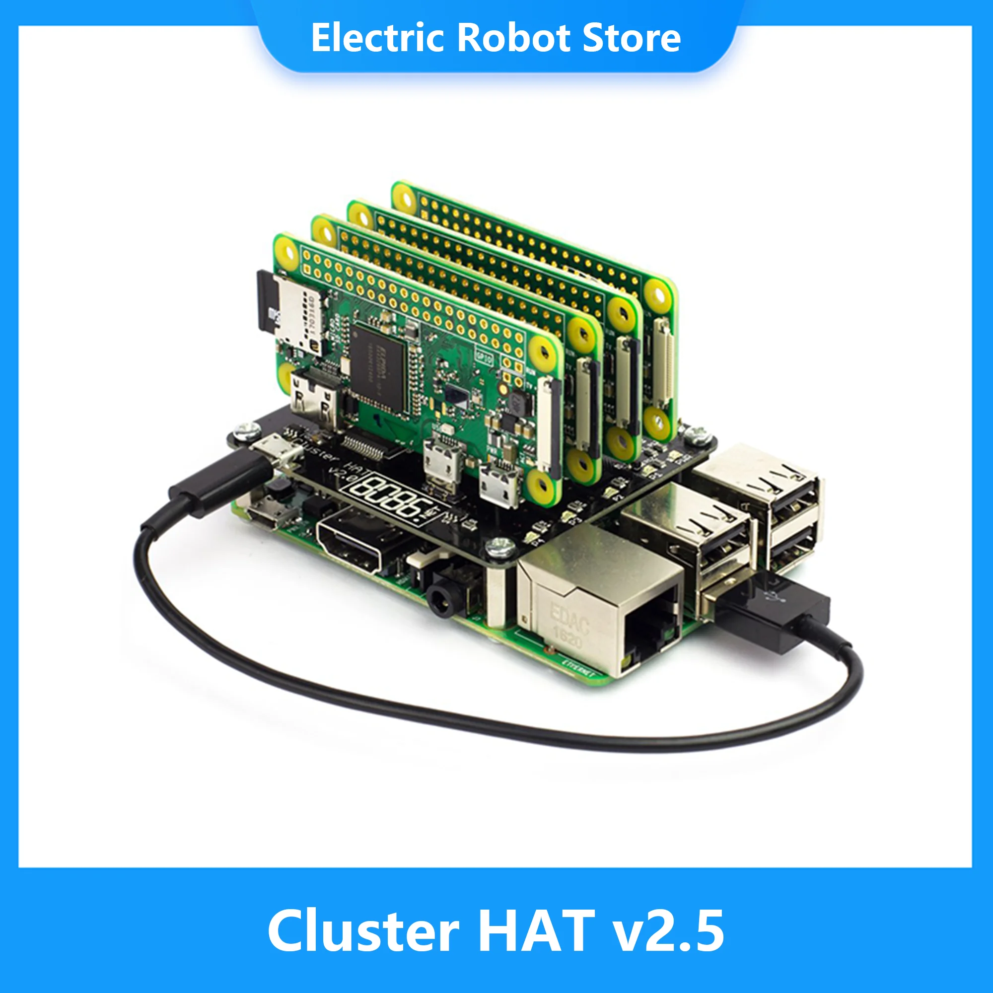 Cluster HAT v2.5 Configured to - огляд і ціна Electronics Or Gadgets