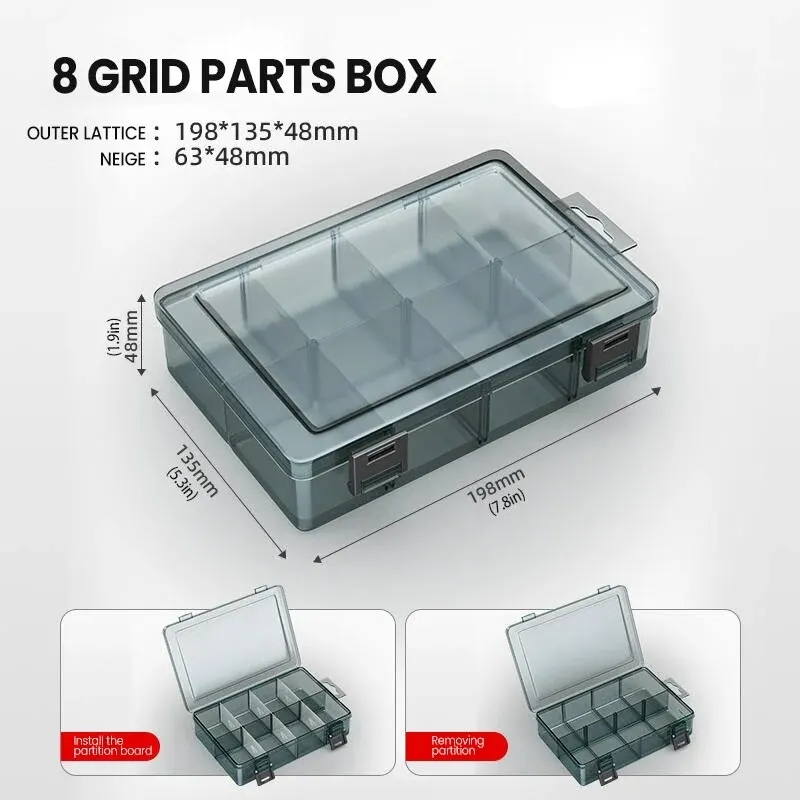 AIRAJ Plastic Tool Parts Box S - огляд і ціна Electronics Gadgets And Accessories