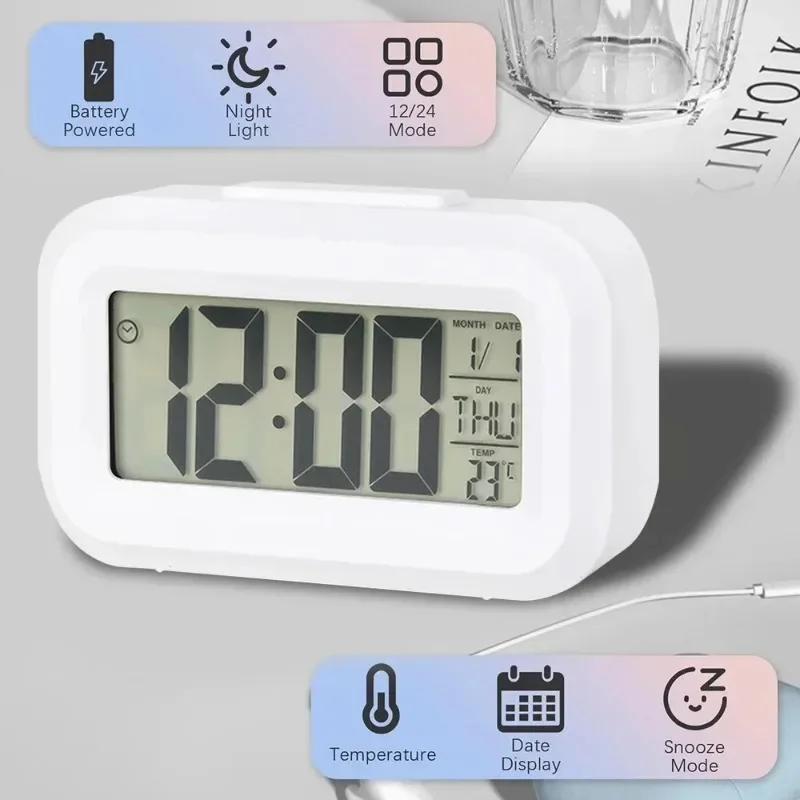 Led Digital Alarm Clock Backli - огляд і ціна Modern Electronics Gadgets