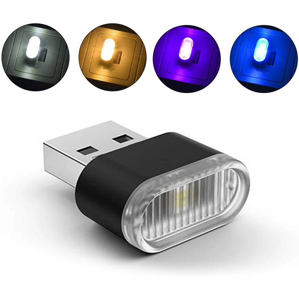 USB Auto Colorful Light Car Ac - огляд і ціна Electronics Gadgets For Car