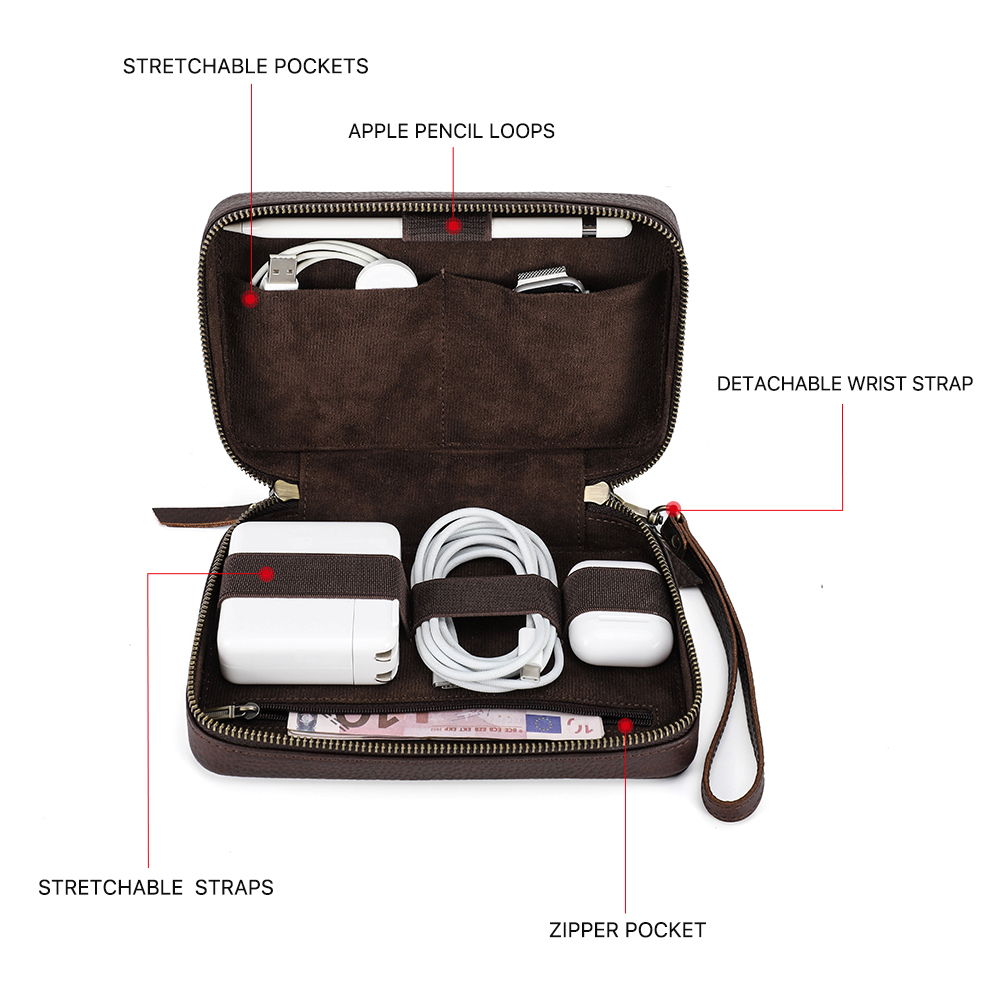 Genuine Leather Portable USB D - огляд і ціна Electronics Gadgets And Accessories