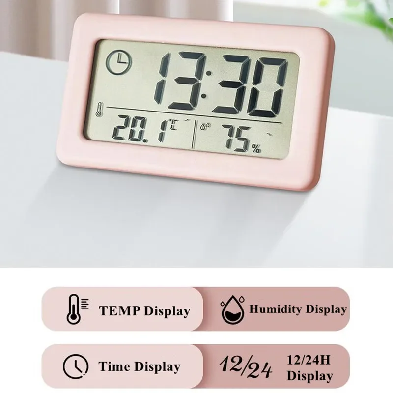Wall Clock Temperature and Hum - огляд і ціна Modern Electronics Gadgets