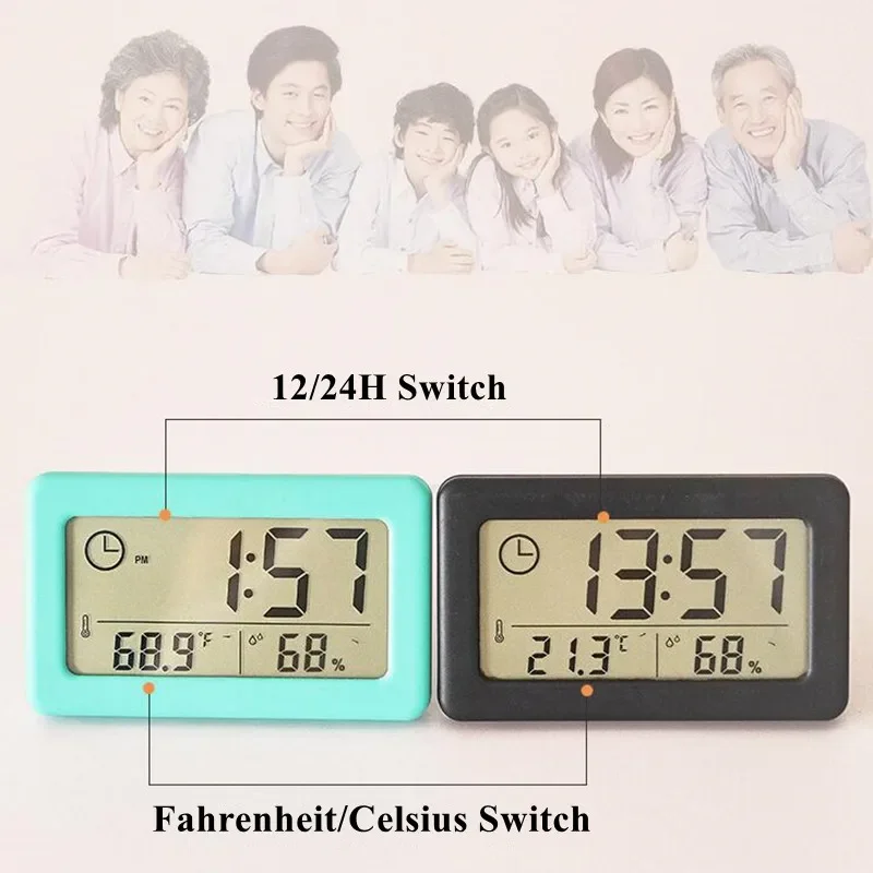 Wall Clock Temperature and Hum - огляд і ціна Modern Electronics Gadgets