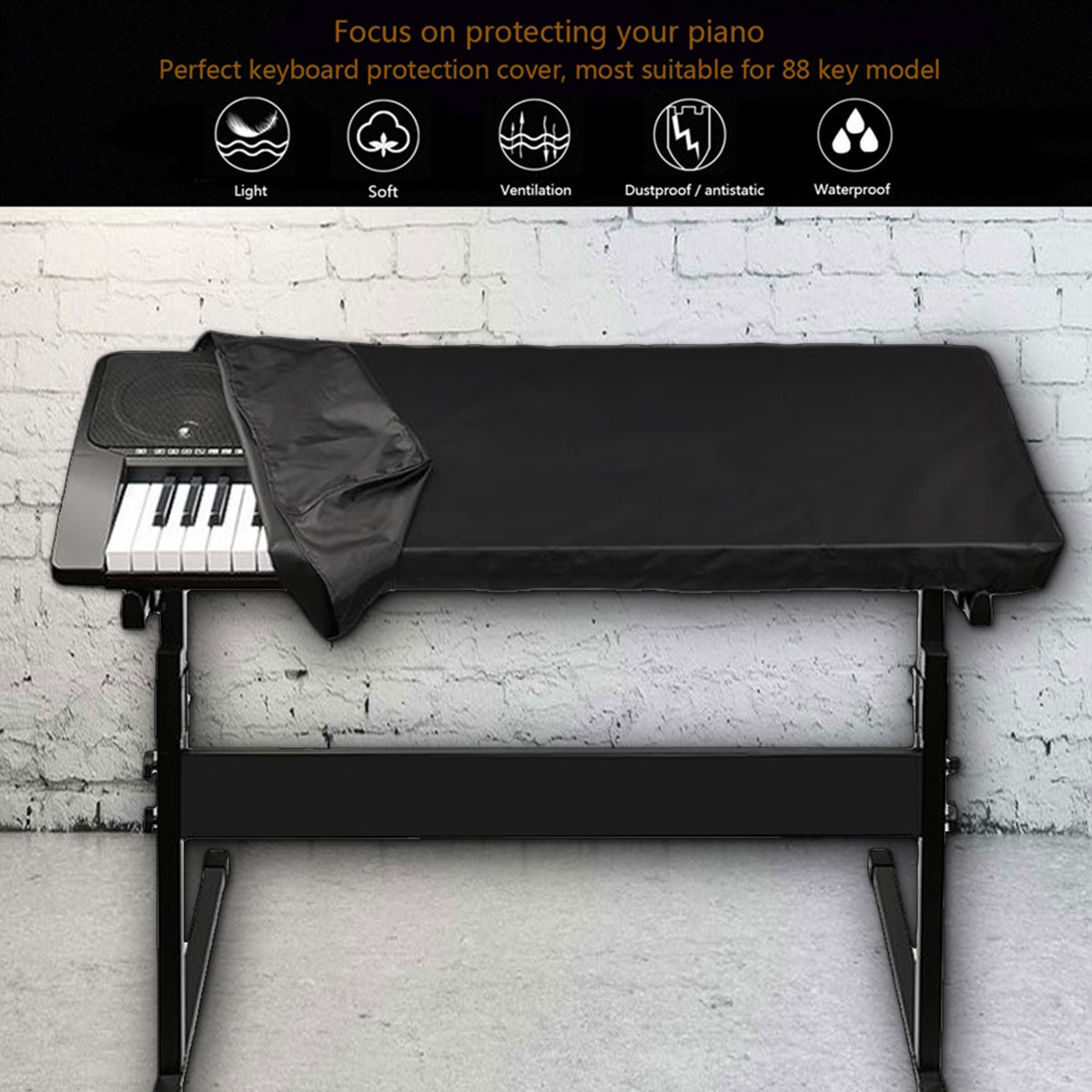 61/88-Key Electronic Piano Cov - огляд і ціна Modern Electronics Gadgets