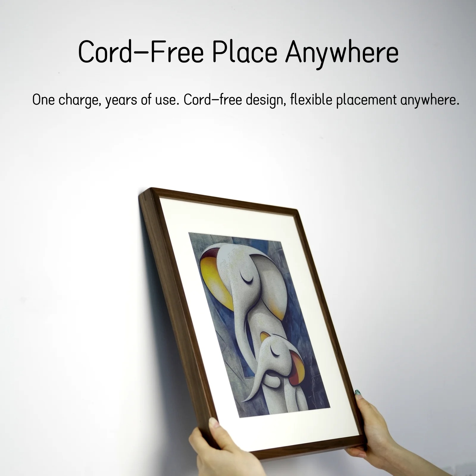 Hindetel 7.3 inch wall mounted - огляд і ціна Digital Photo Frame Wifi
