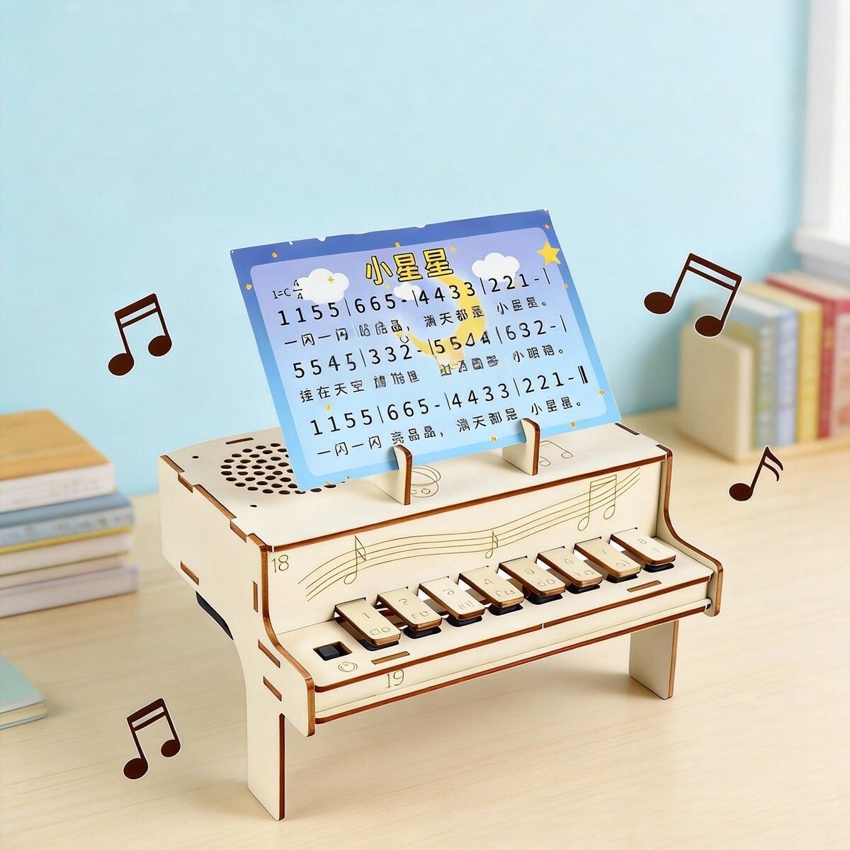 DIY Wooden Electronic Piano Mo - огляд і ціна Diy Electronics Gadgets