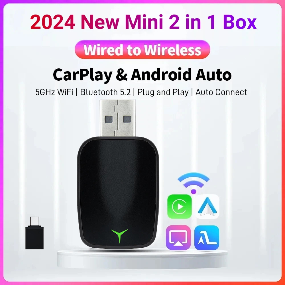 New Wired To Wireless Carplay  - огляд і ціна Electronics And Gadgets