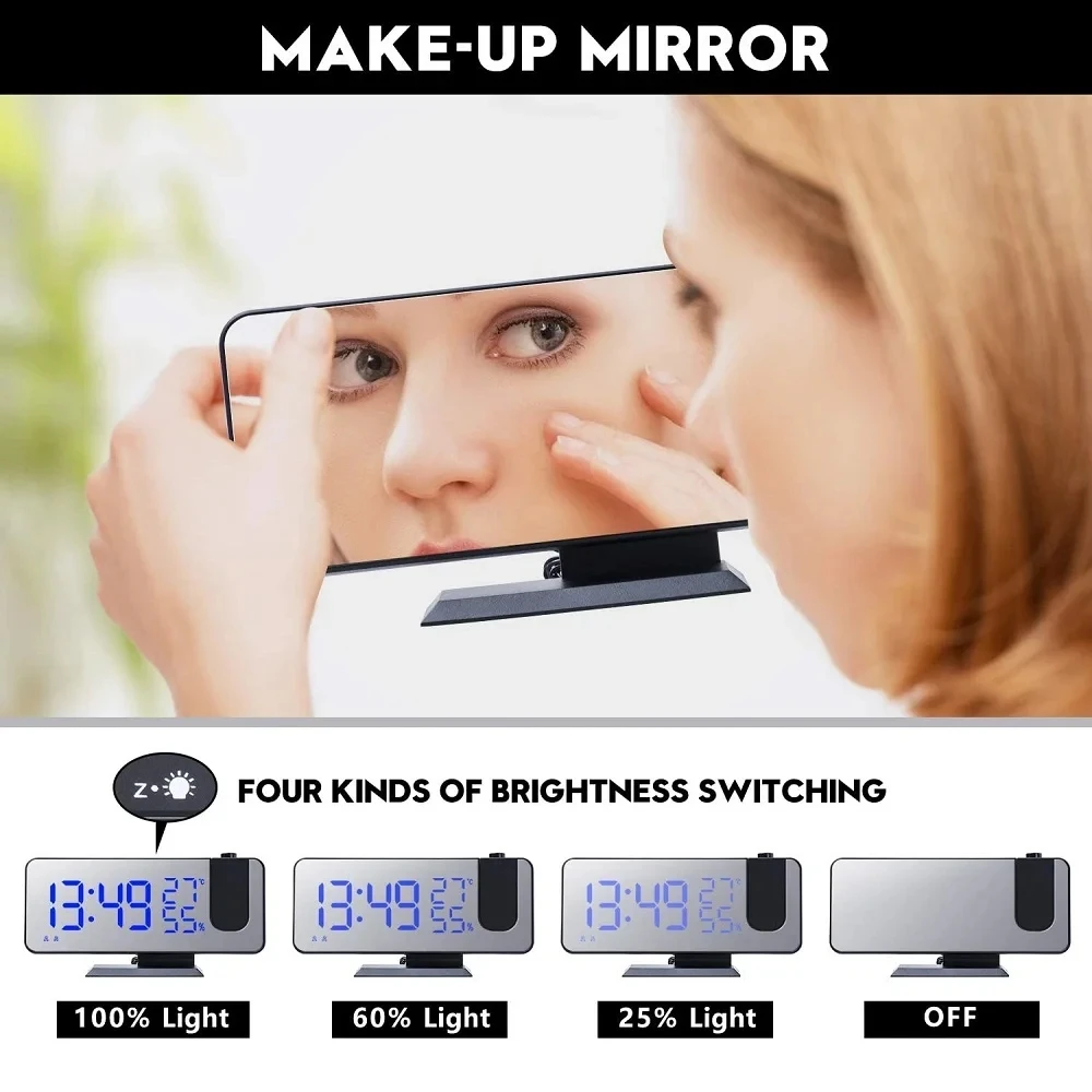 LED Digital Projection Alarm C - огляд і ціна Modern Electronics Gadgets