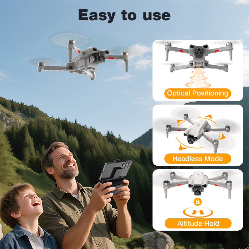 NEW Hot L017 Pro Drone Brushle - огляд і ціна Electronics And Gadgets