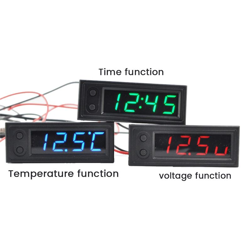 Car Clock Universal Automotive - огляд і ціна Electronics Gadgets For Car