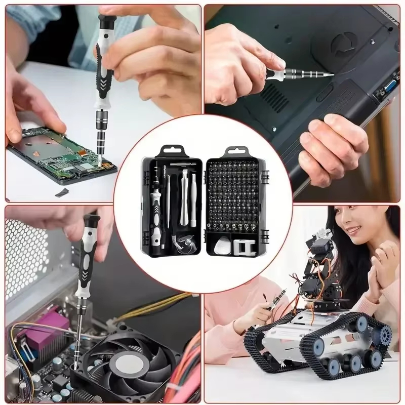115-in-1 Precision Screwdriver - огляд і ціна Diy Electronics Gadgets